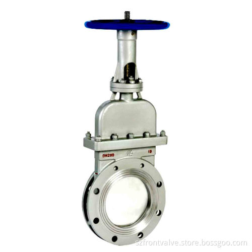 Cast Steel/Cast Iron Non-Rising Stem Knife Gate Valve